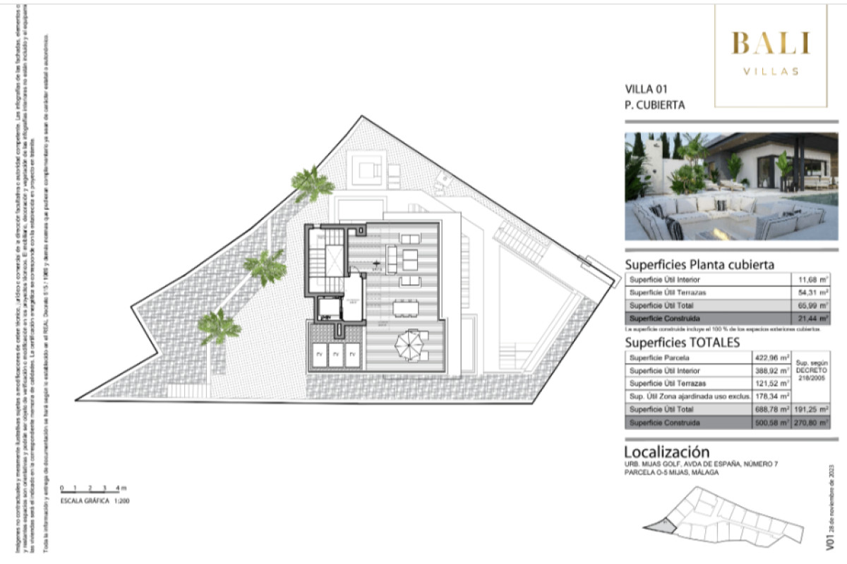 Obra nueva BALI VILLAS en La Cala de Mijas (Revista) plan 5