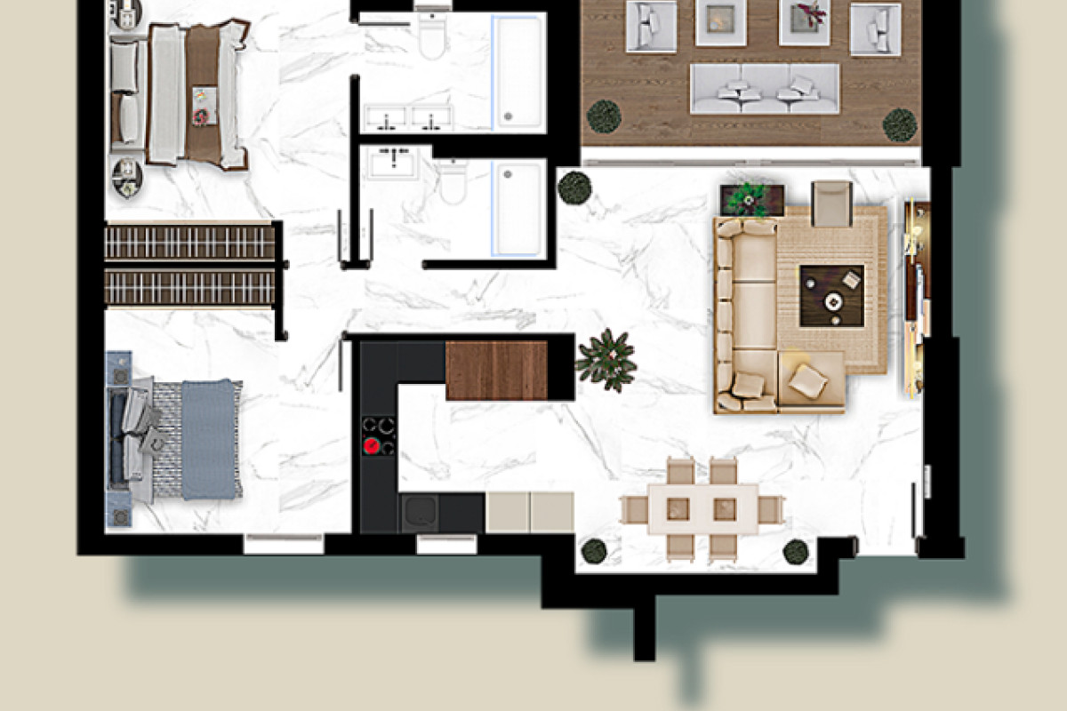 Nowa nieruchomość Mare Marbella w Marbella plan 1