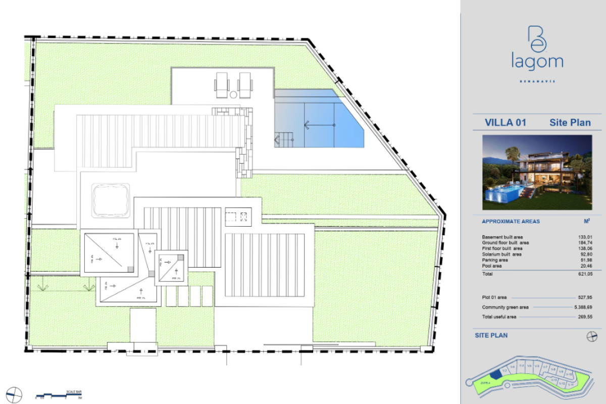 New construction Be Lagom in Benahavís plan 2