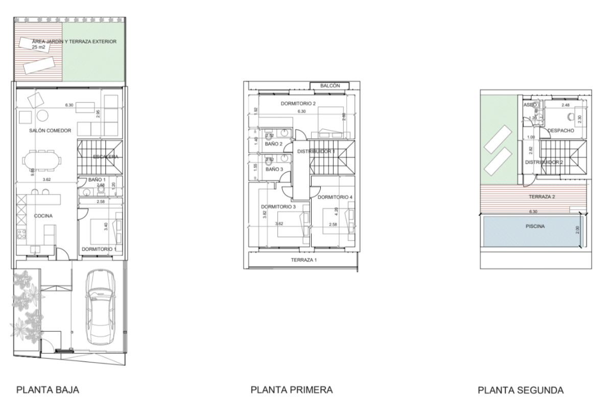 Obra nueva Brisas del Mar en Estepona (Revista) plan 1