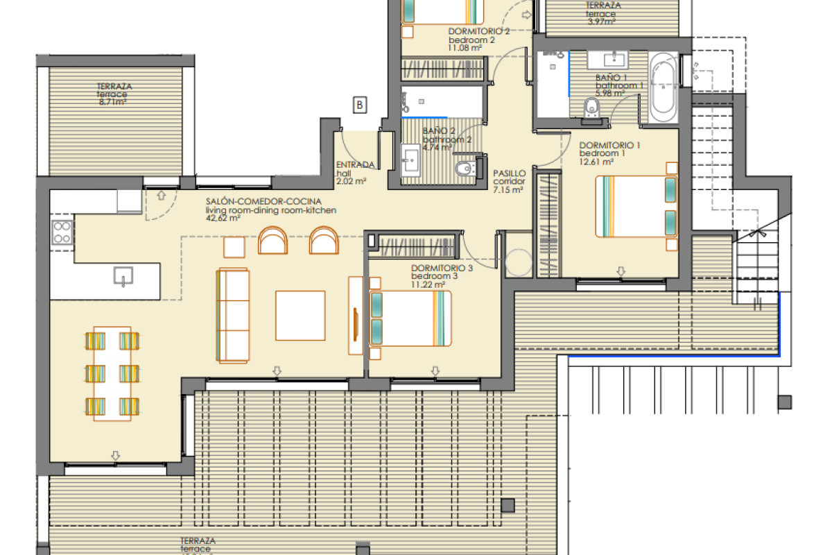 Venta de ático en Calle Josefina Samper s/n, Estepona plan 1