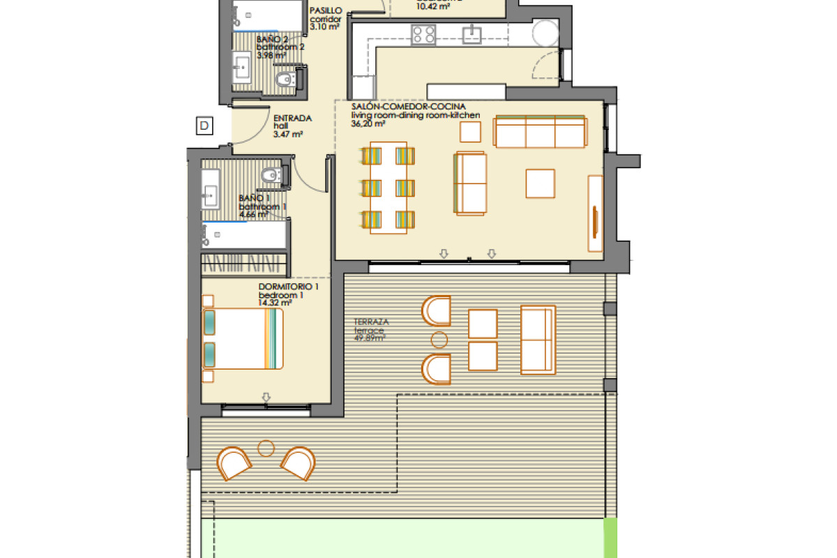 Venta de ático en Calle Josefina Samper s/n, Estepona plan 2