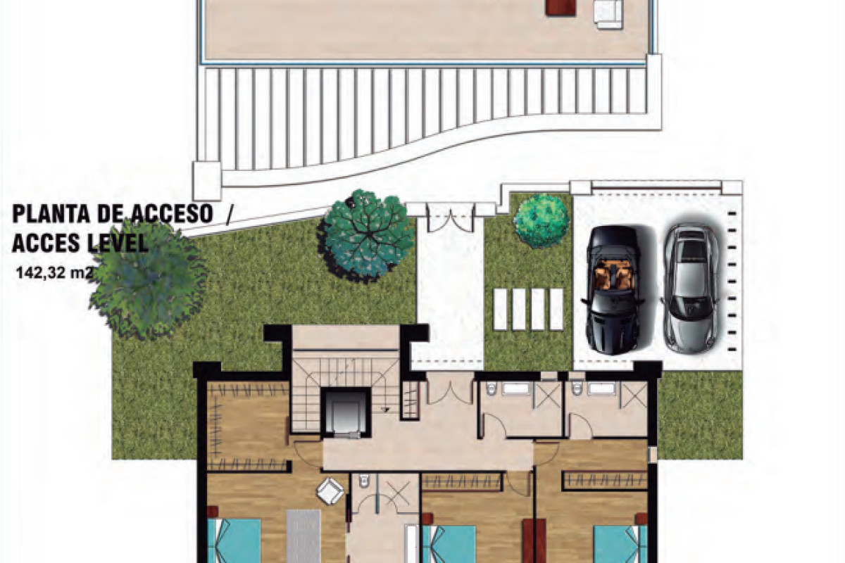 Obra nueva Las Perlas de Benalmadena en Benalmádena (Revista) plan 1
