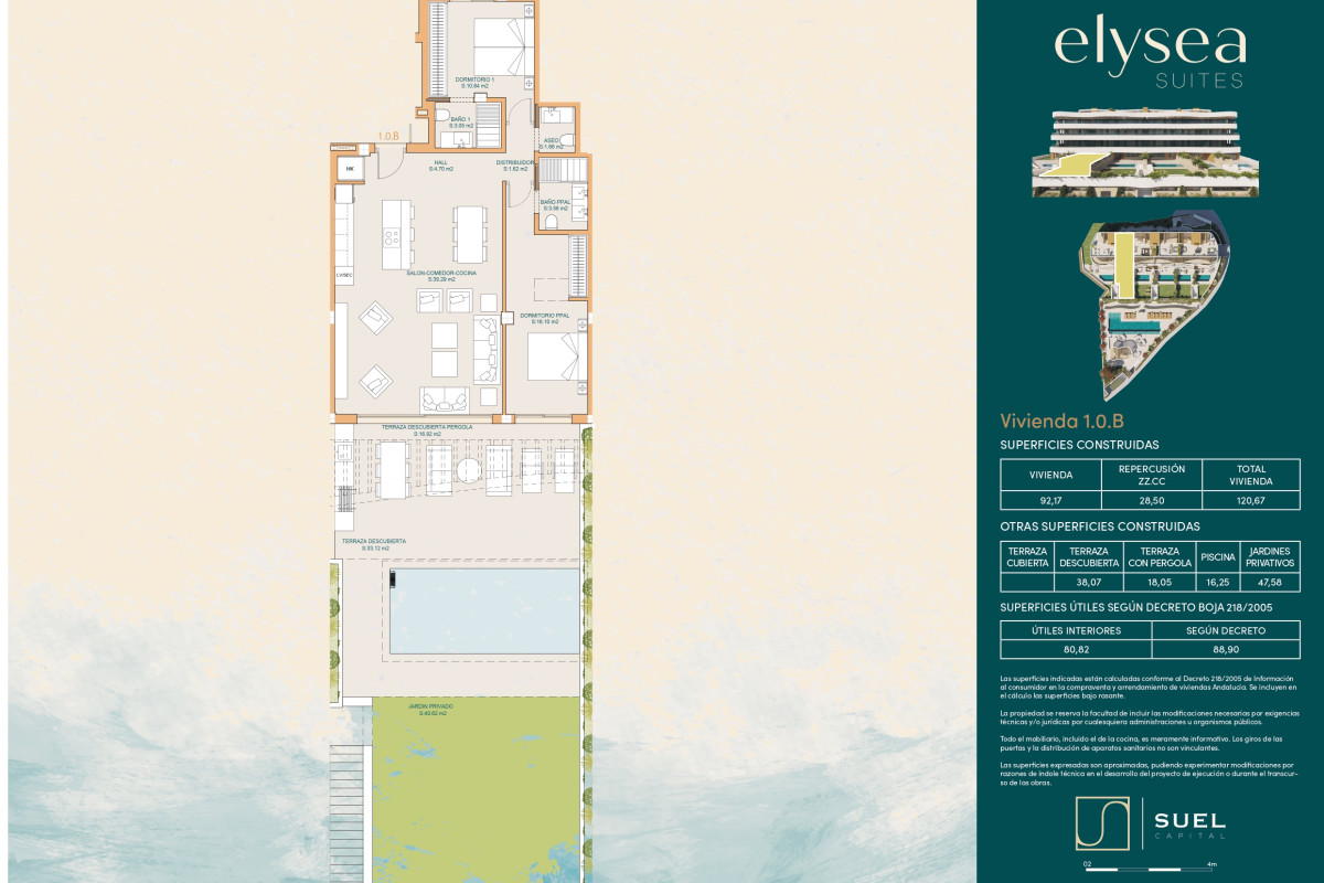 Obra nueva Elysea Suites en Las Lagunas de Mijas (Revista) plan 2