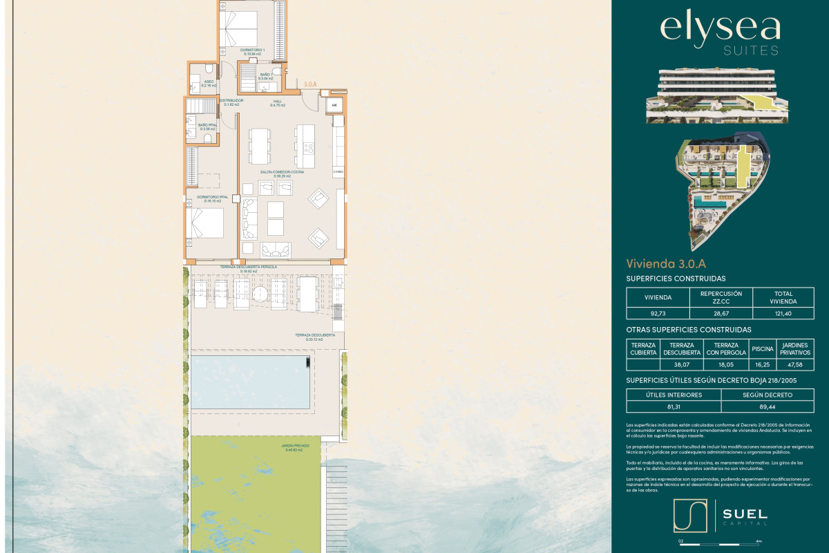 Obra nueva Elysea Suites en Las Lagunas de Mijas (Revista) plan 3