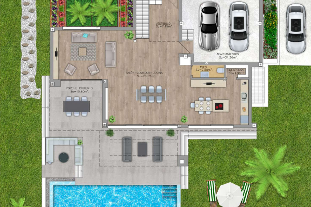 Новостройка Mirador Colinas del Limonar в Малага plan 2