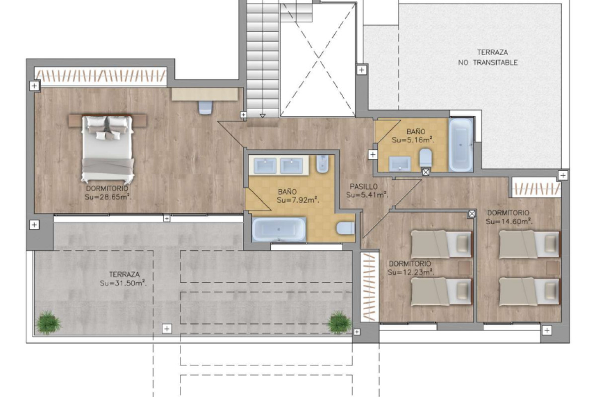 Новостройка Mirador Colinas del Limonar в Малага plan 3