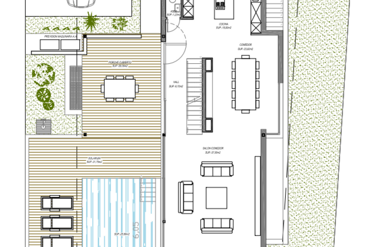 Obra nueva The Sanctuary Villas II en El Paraíso (Revista) plan 2