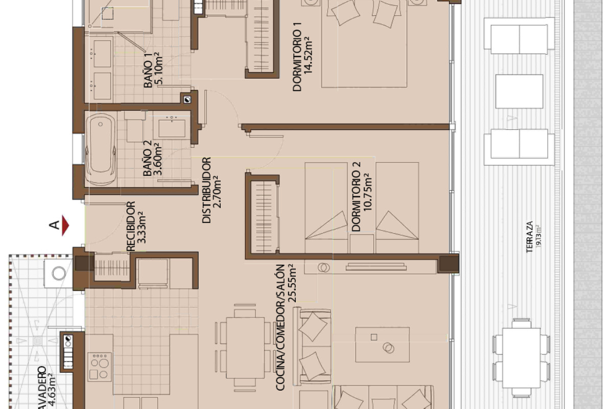 Obra nueva Torreblanca Heights en Fuengirola (Revista) plan 2
