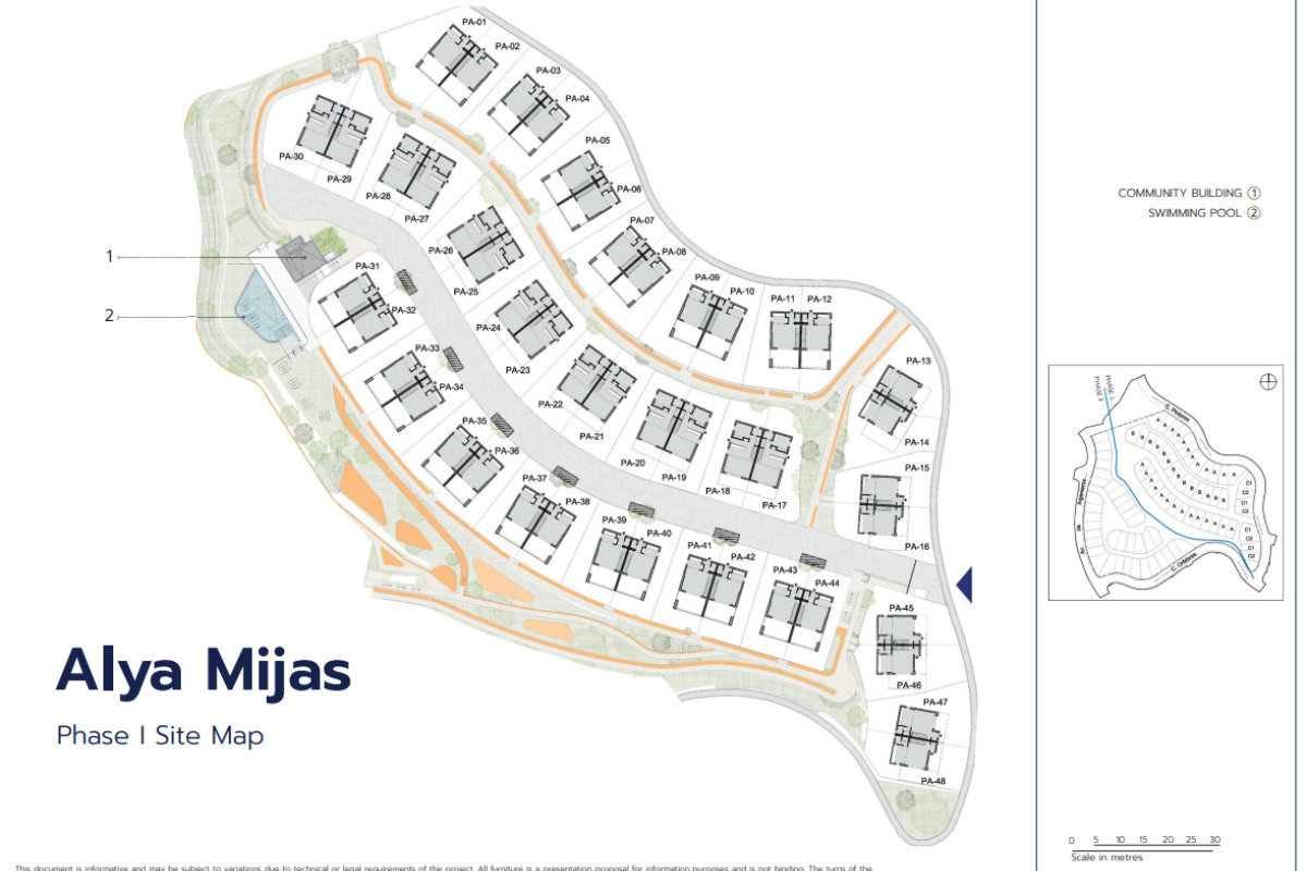 Sale of townhouse in  Riviera del Sol , Mijas plan 2