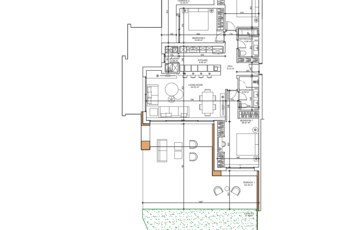 Продажа пентхауса на C. Casas del Padrón sn, Эстепона plan 3