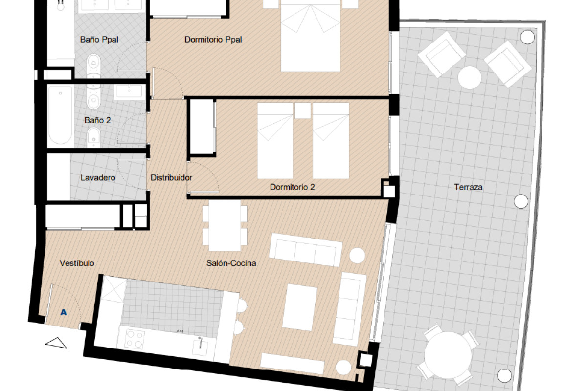Obra nueva Amphora Beach Residence en Manilva (Revista) plan 2