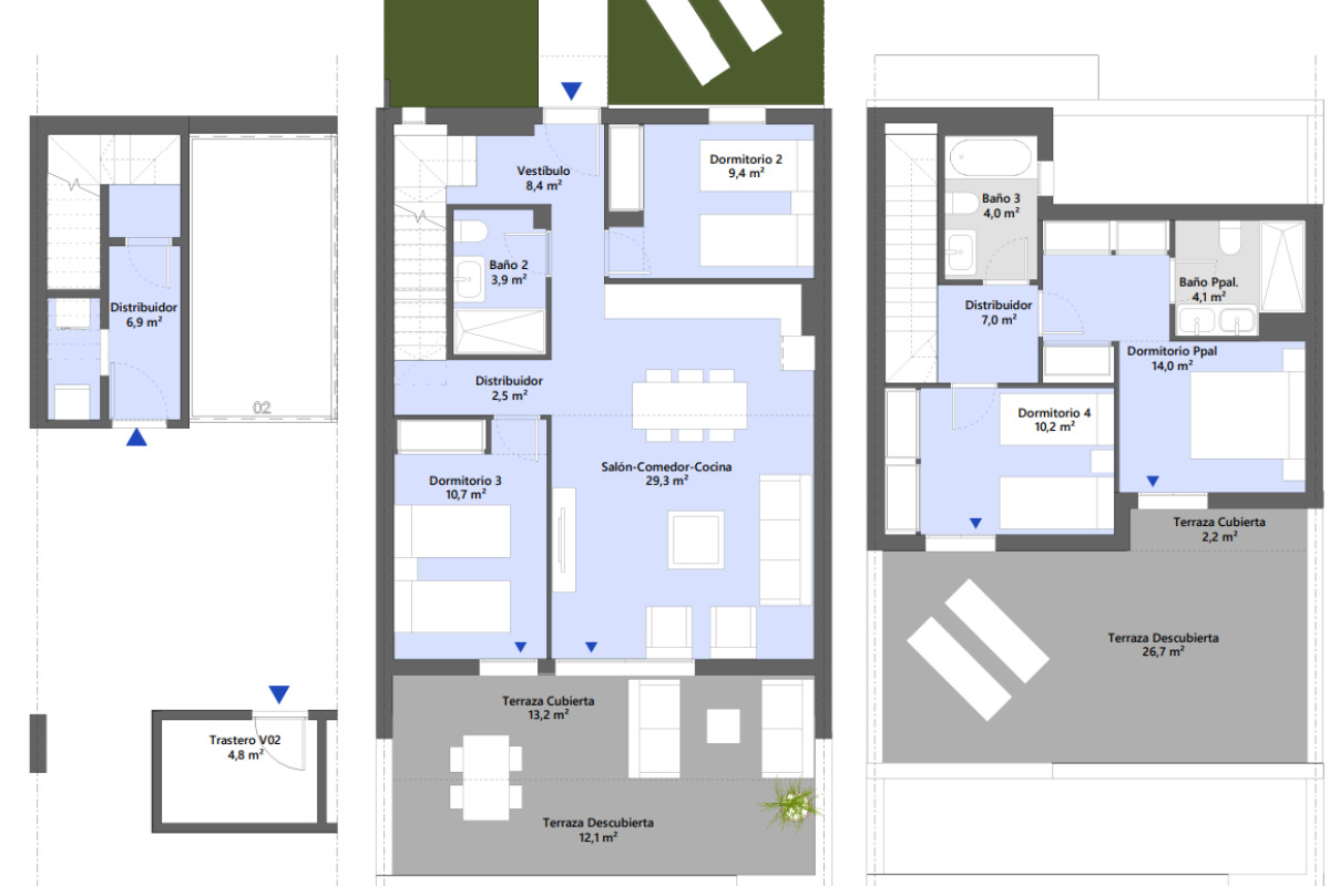 Venta de piso en Avenida Montes de Málaga s/n, Manilva
 plan 2