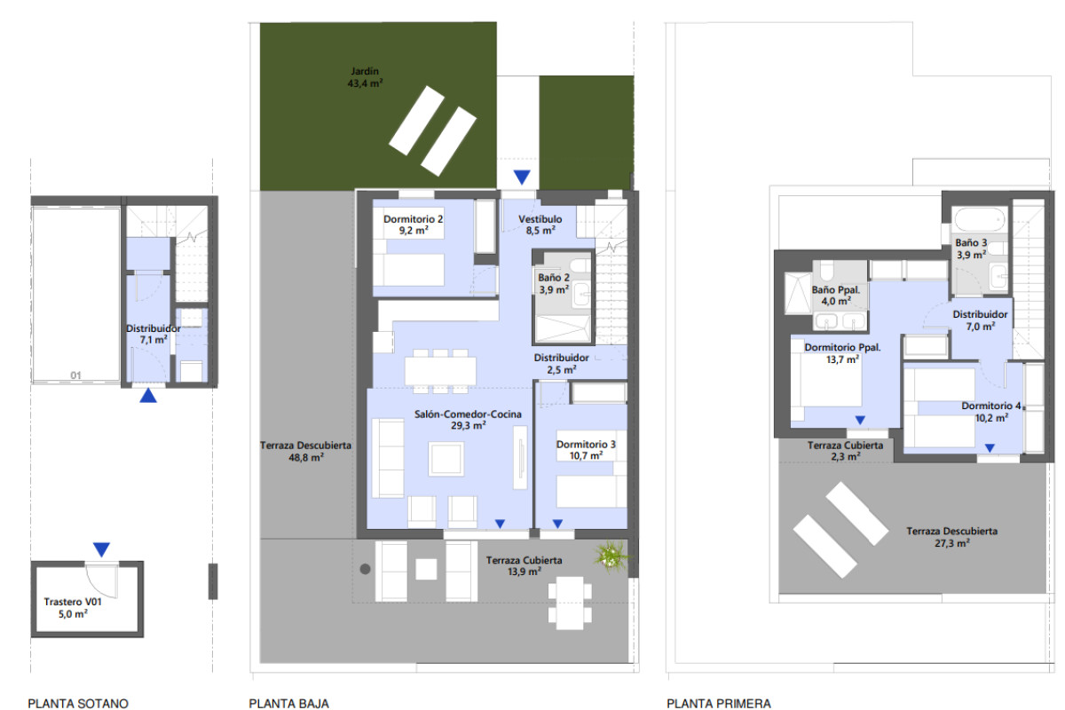 Venta de piso en Avenida Montes de Málaga s/n, Manilva
 plan 3