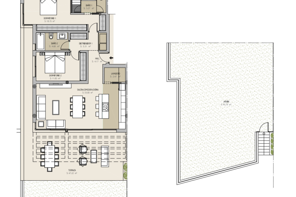 Nowa nieruchomość Lif3 w Estepona plan 2