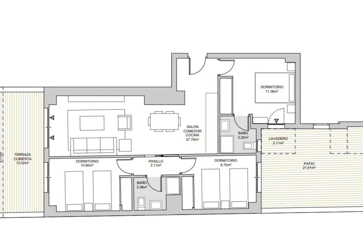 Obra nueva Suite Mijas en Mijas (Revista) plan 1