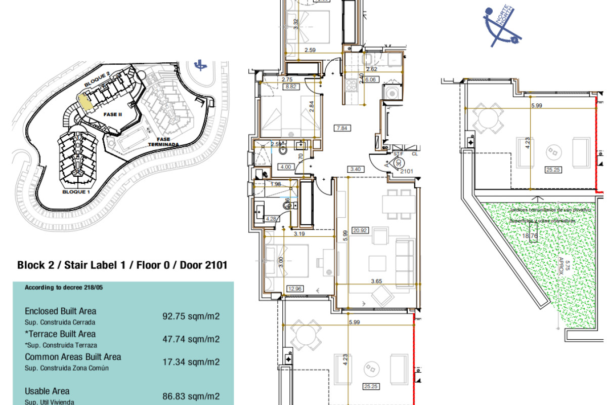 Venta de duplex en Urb. Calaceite s/n, Torrox plan 1