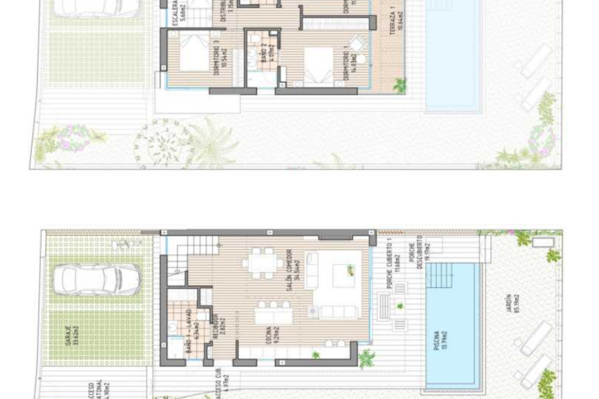 Sale of townhouse in Urb. Lagar Martel, 17 , Mijas plan 1