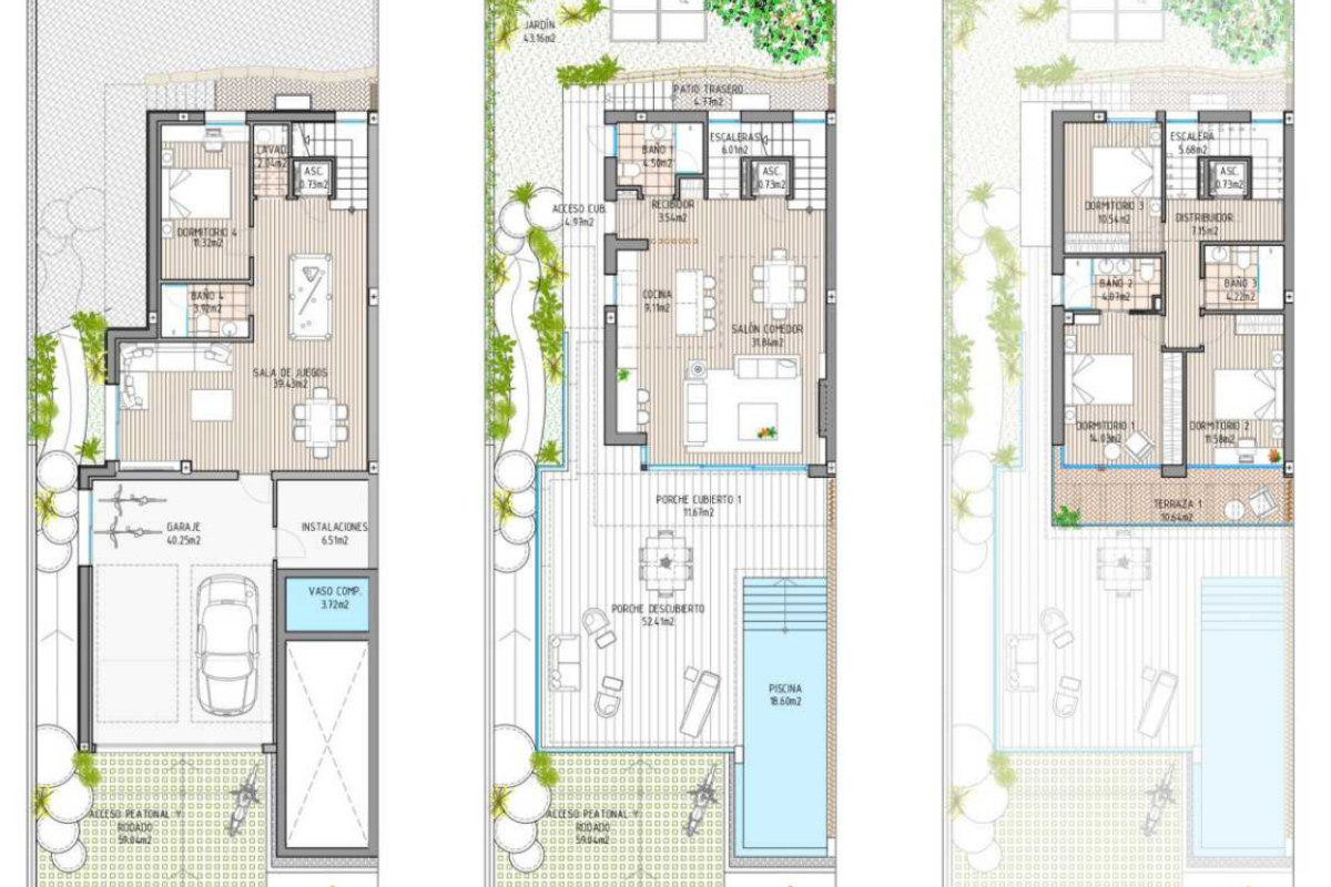 Sale of townhouse in Urb. Lagar Martel, 17 , Mijas plan 2