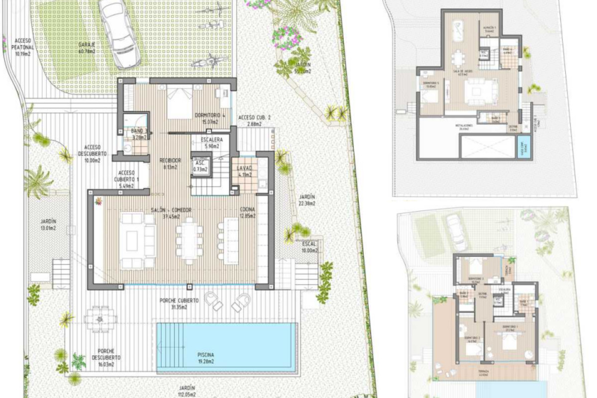 Sale of townhouse in Urb. Lagar Martel, 17 , Mijas plan 4