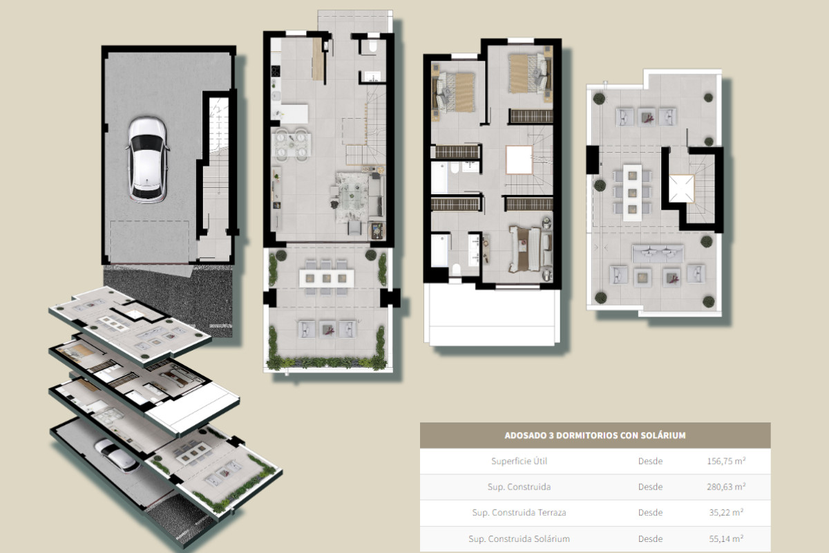 Obra nueva Belaria en Mijas (Revista) plan 1