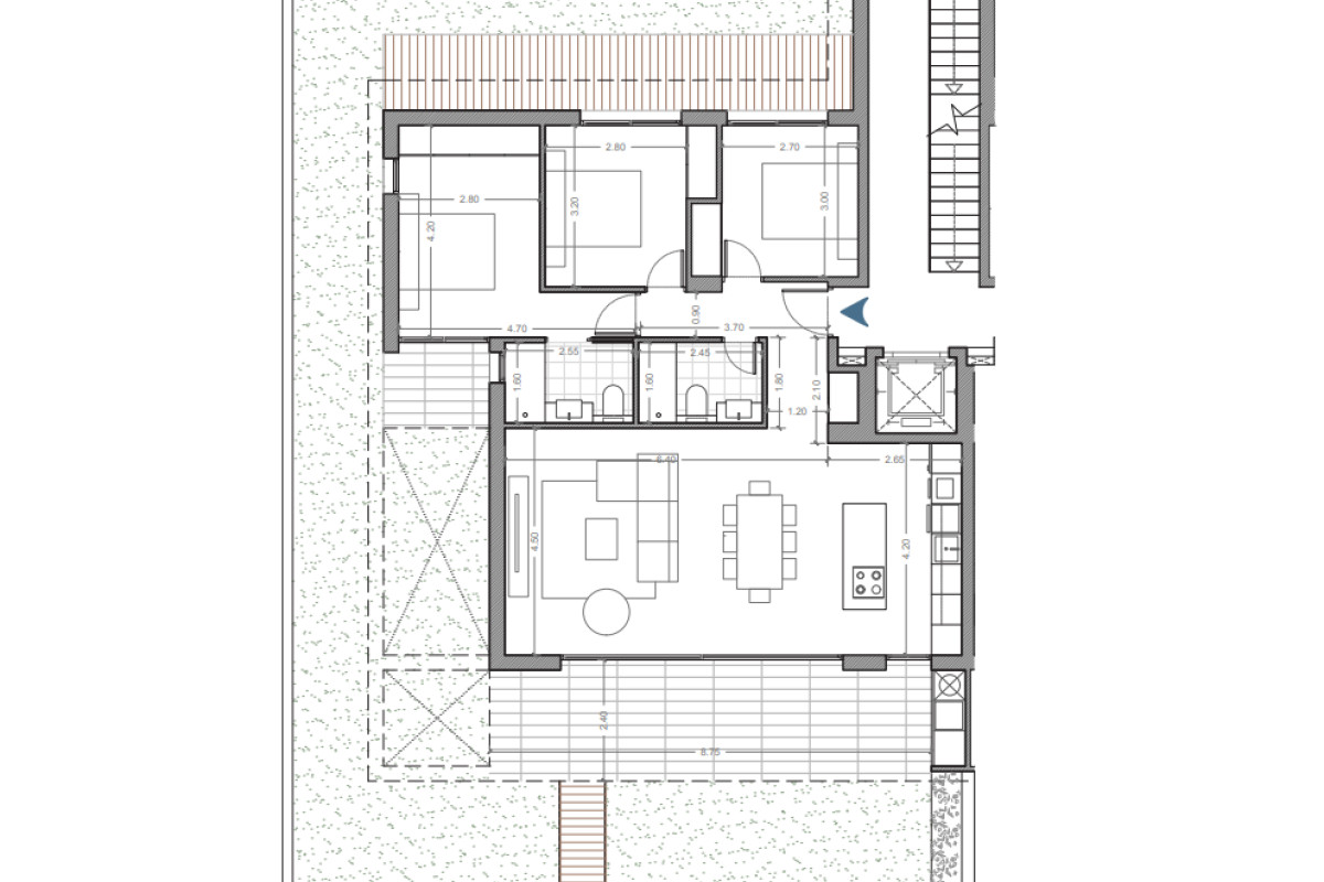 Obra nueva Residencial Puerto Azul en La Nucia (Revista) plan 1