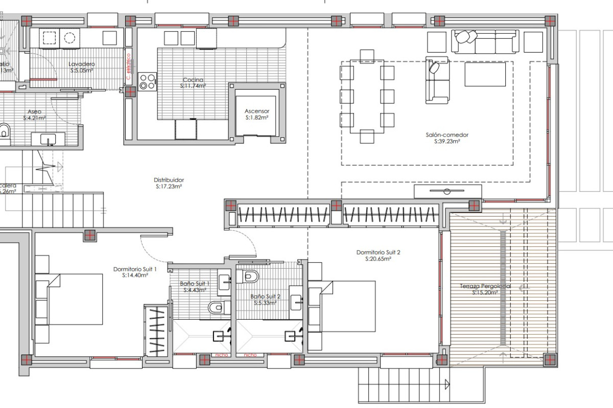 Obra nueva Gran Sol 4S Calpe en Calpe (Revista) plan 2