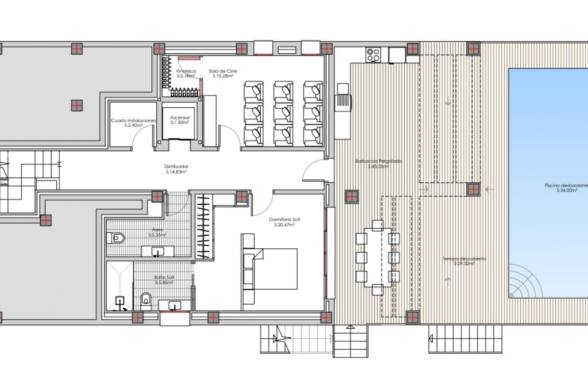Obra nueva Gran Sol 4S Calpe en Calpe (Revista) plan 3