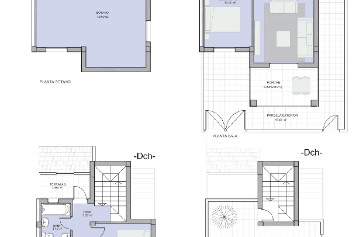 New construction Los Alcores I in San Miguel de Salinas plan 1