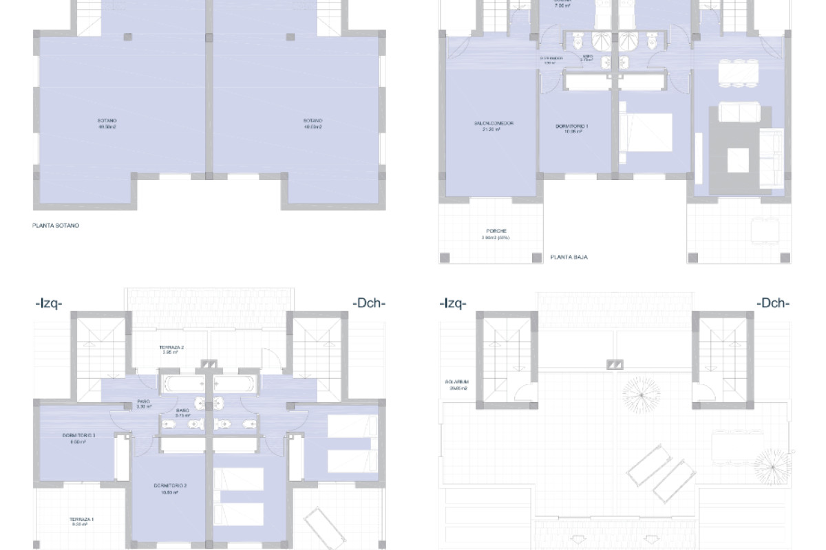 New construction Los Alcores I in San Miguel de Salinas plan 3