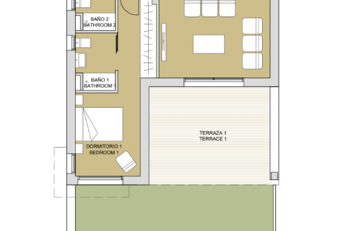 Obra nueva Azure F4 en Pinar de Campoverde (Revista) plan 2