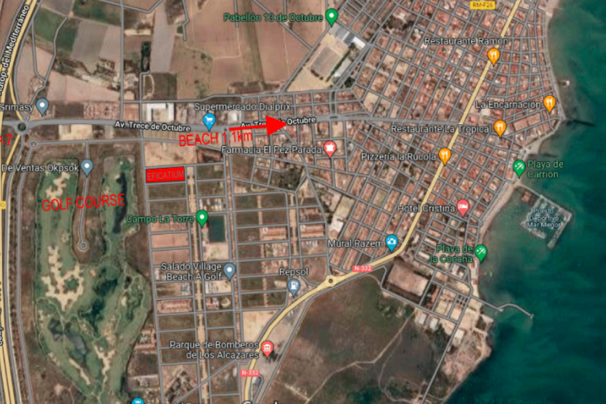 Obra nueva Villas Alejandra XII La Serena en Los Alcázares (Revista) plan 2