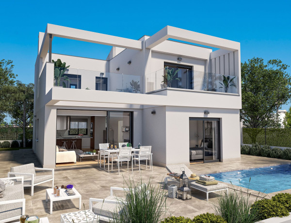 Promoción Roda Golf Front Line Villas obra nueva en San Javier photo 1