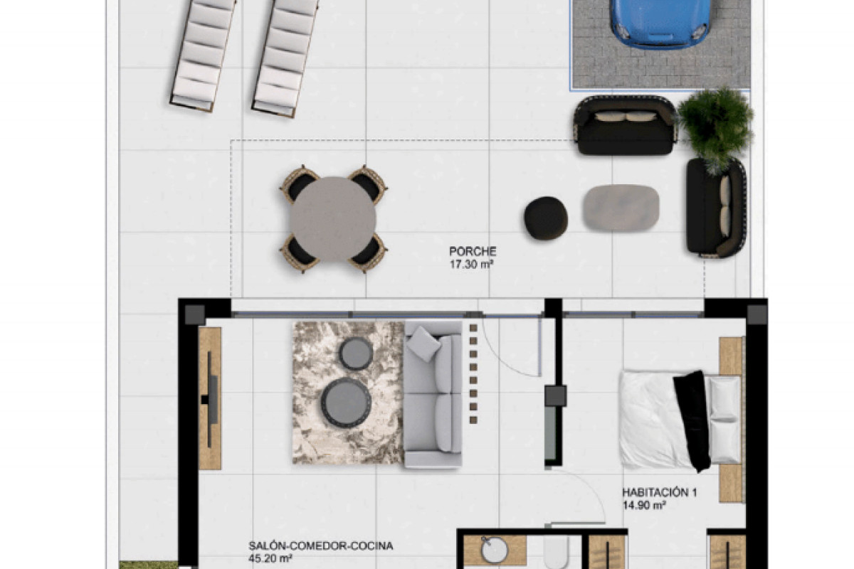 Duplex sale in , Dolores plan 2