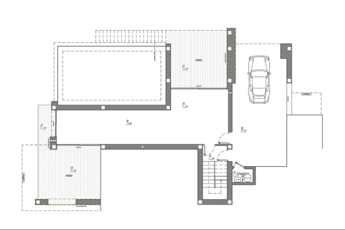 Obra nueva Magnolias Sunrise en Benitachell (Revista) plan 1