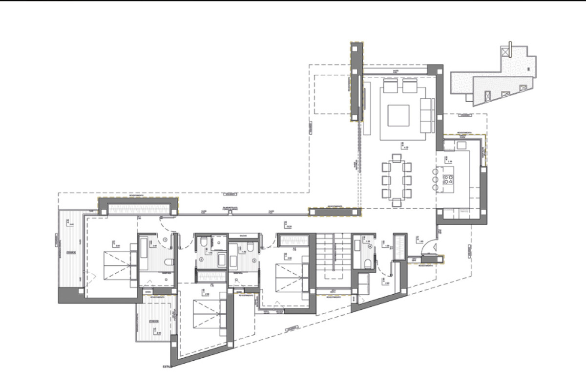 Obra nueva Magnolias Sunrise en Benitachell (Revista) plan 2