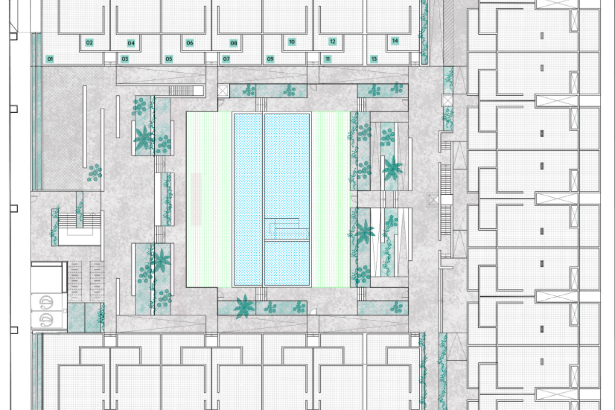 Obra nueva Residencial ONARU en Torrevieja (Revista) plan 1