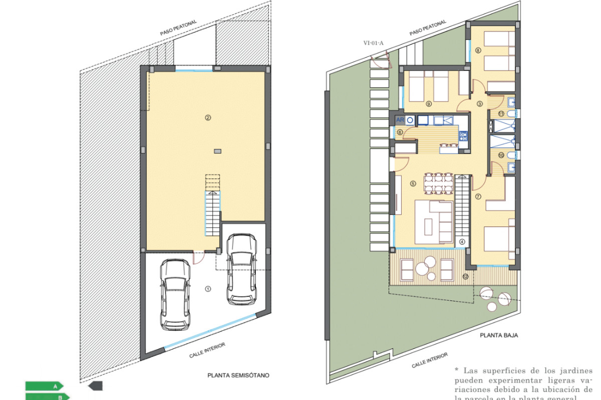 Obra nueva Bonalba Green en Mutxamel (Revista) plan 1