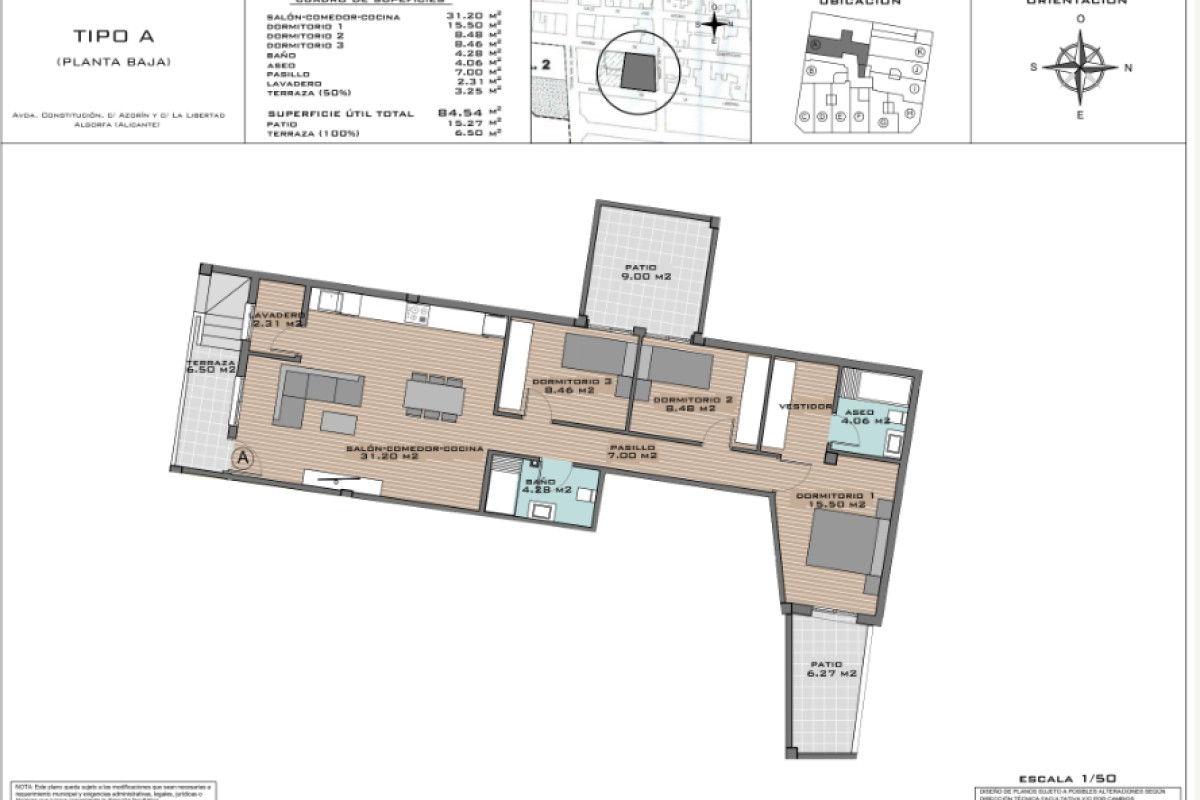 Obra nueva La Vista Algorfa en Algorfa (Revista) plan 3