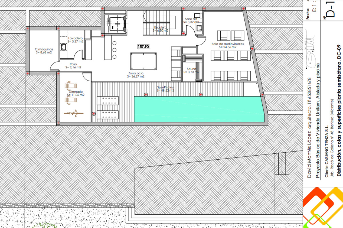 Obra nueva Raco del Galeno 48 en Benissa (Revista) plan 2