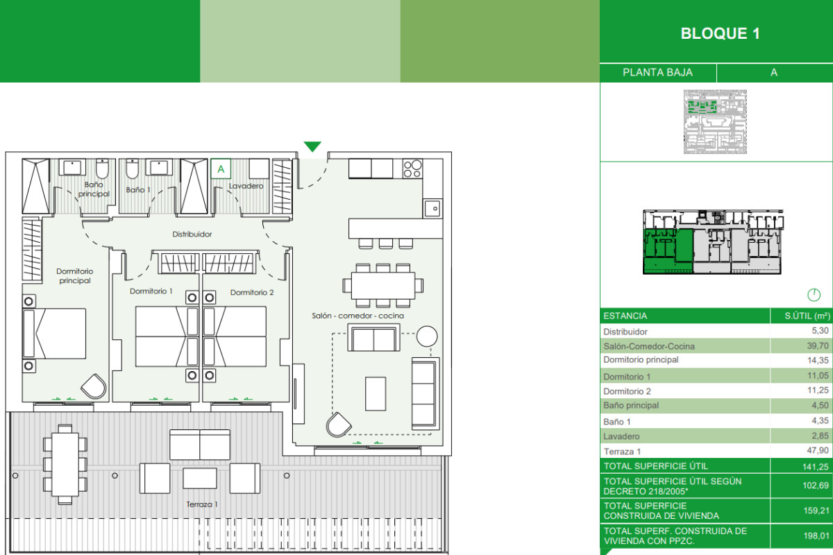 Venta de ático en  Calle República Checa, Estepona plan 2