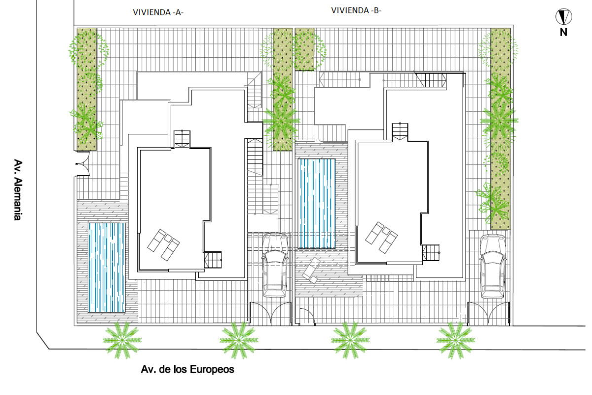 Obra nueva PARAÍSO DE LA MATA en Torrevieja (Revista) plan 1