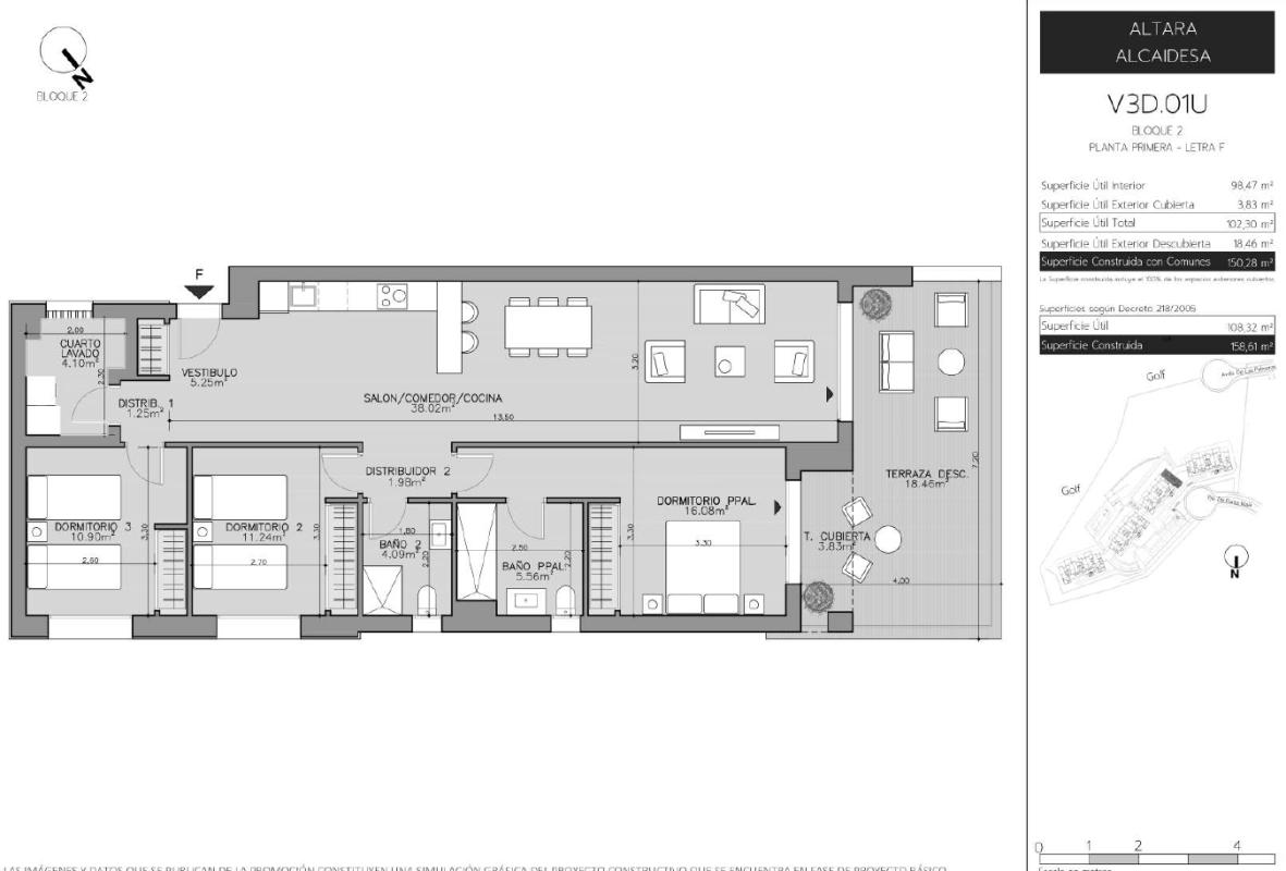 Obra nueva Altara Alcaidesa en La Alcaidesa (Revista) plan 1