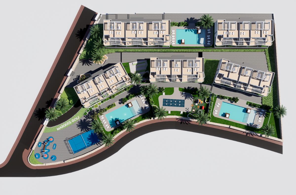 Obra nueva Marques Golf Resort en Finestrat (Revista) plan 2