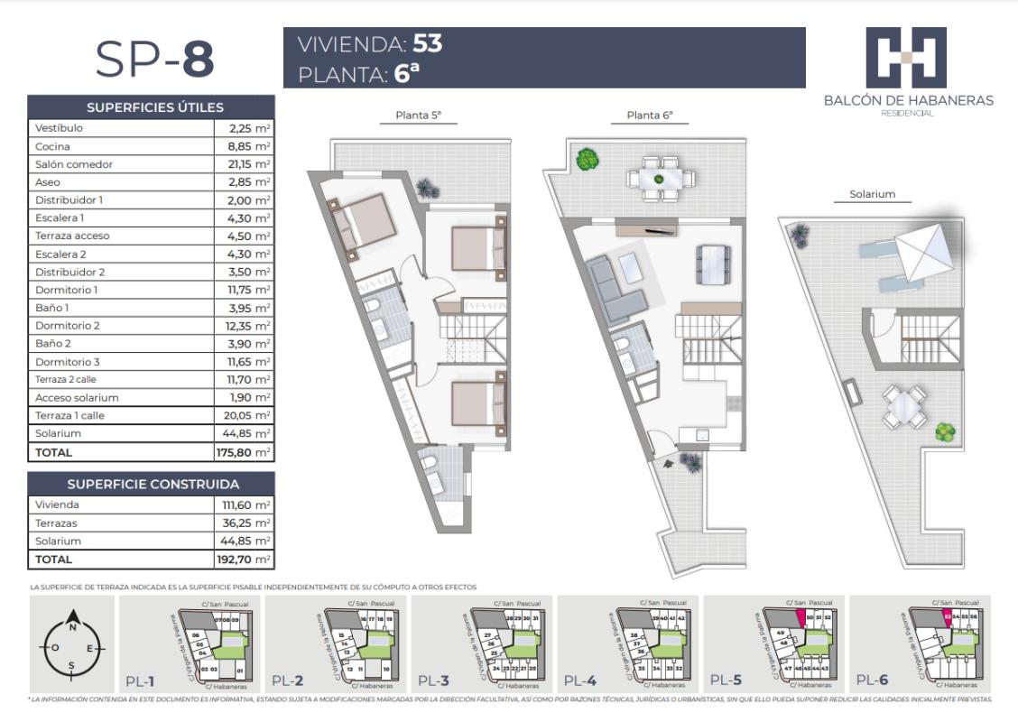 Obra nueva Residencial Balcón de Habaneras en Torrevieja (Revista) plan 3