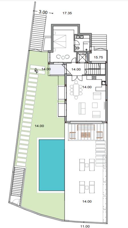 Продажа отдельного шале в  Camino Lirio con Avda Central s/n, Михас plan 2