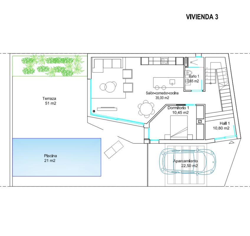 Новостройка Villa Le Mans в Ориуэла plan 4
