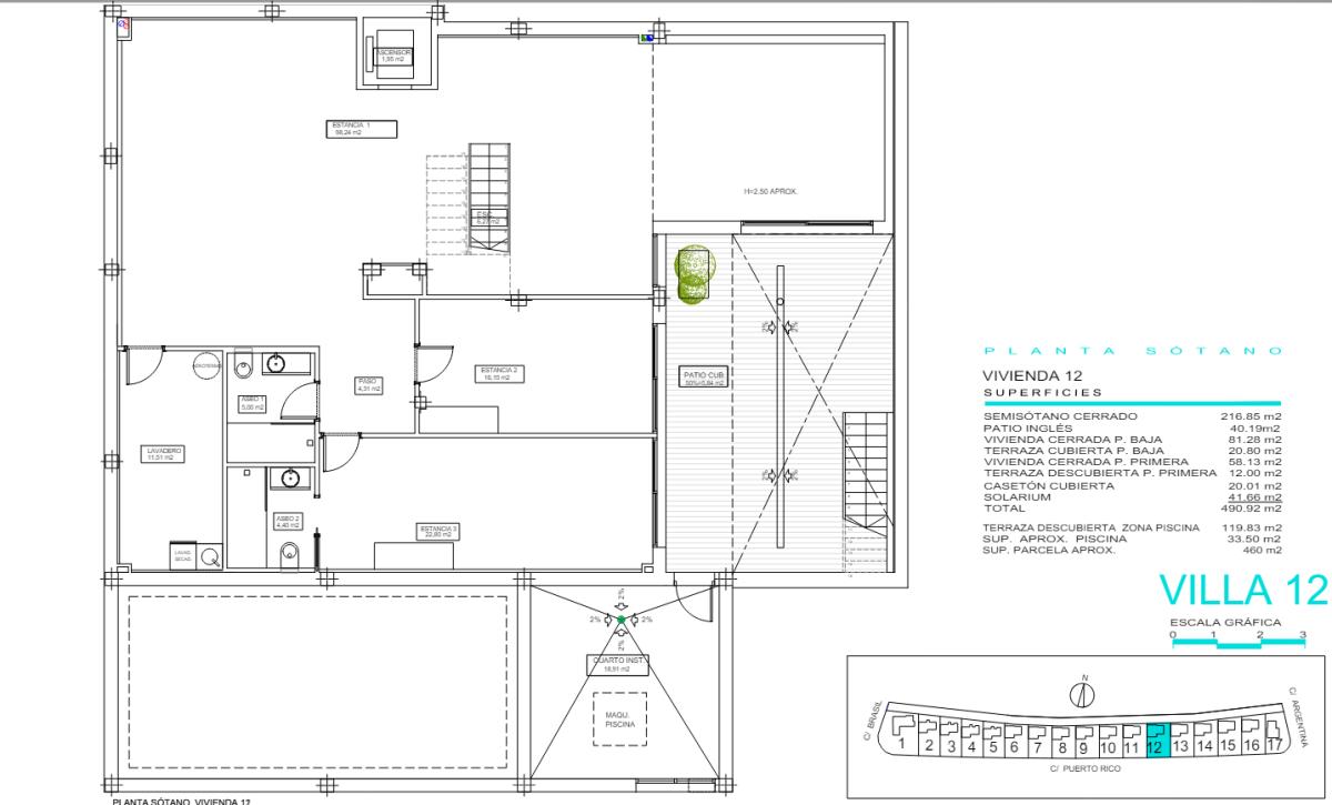 Obra nueva Villa Orange en Finestrat (Revista) plan 3