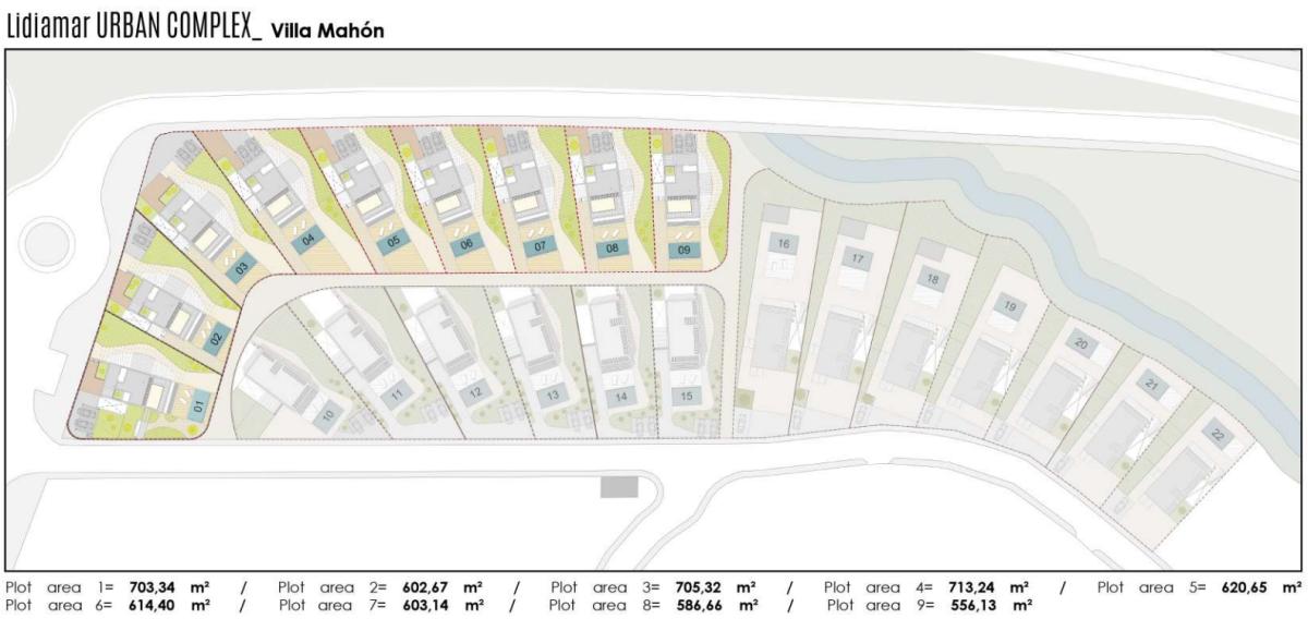 Новостройка Villa Mahon RESIDENCIAL LIDIAMAR в Финестрат plan 1