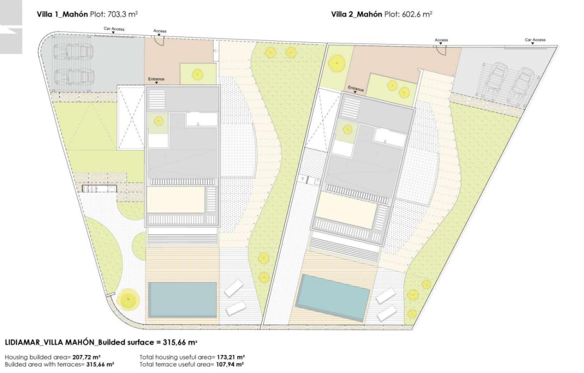Новостройка Villa Mahon RESIDENCIAL LIDIAMAR в Финестрат plan 2